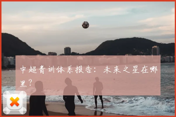 中超青训体系报告:未来之星在哪里?